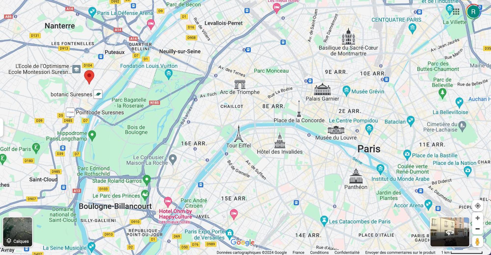 A 10 Min De La Defense Et A 20 Min De Paris Apartment Suresnes Luaran gambar